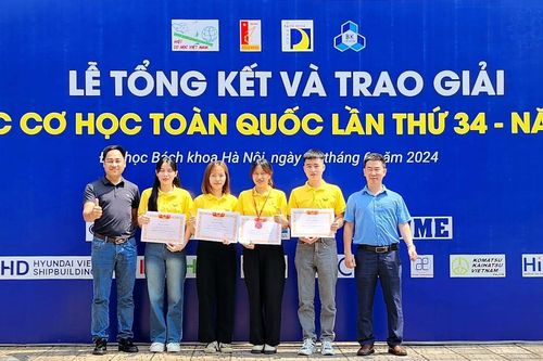 Sinh viên TNUT giành 10 giải thưởng tại Cuộc thi Olympic Cơ học toàn quốc