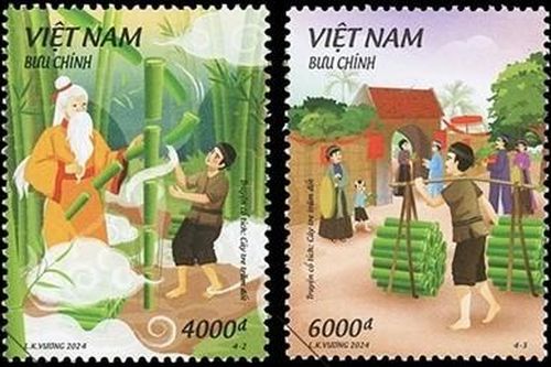 Quảng bá truyện cổ tích Việt Nam trên tem bưu chính