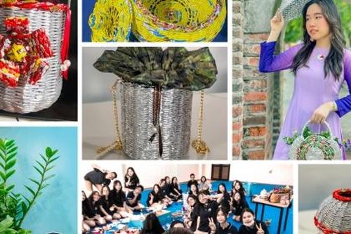 Biến rác thải thành tác phẩm nghệ thuật