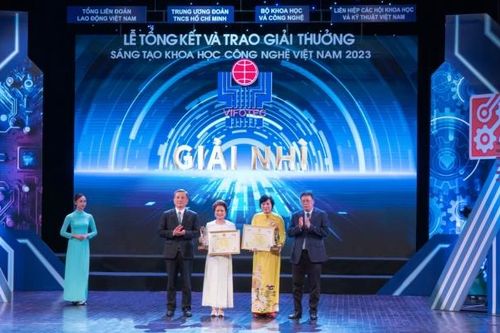 Công trình nghiên cứu thuốc điều trị cúm mùa, COVID-19 đạt giải Nhì Hội thi Sáng tạo Khoa học - Công nghệ Việt Nam, giải thưởng WIPO năm 2023