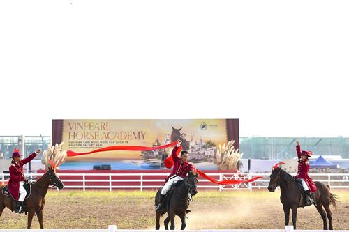 Học viện cưỡi ngựa lớn nhất Việt Nam chính thức hoạt động tại Hải Phòng