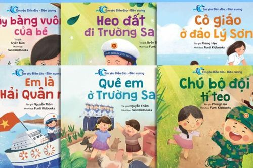 Vui Tết thiếu nhi 1/6 qua các bộ sách văn học, lịch sử hấp dẫn