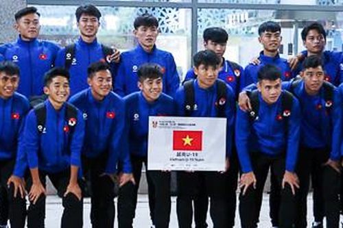 U19 Việt Nam tới Trung Quốc, sẵn sàng cho giải Tứ hùng