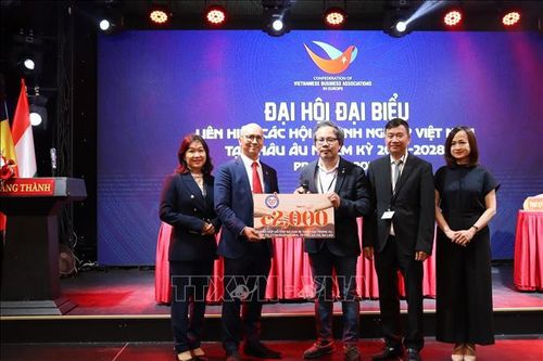 Đại hội Liên hiệp các hội doanh nghiệp Việt Nam tại châu Âu nhiệm kỳ 2024-2028
