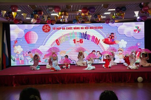 Tết Thiếu nhi tại trung tâm đông người Việt Nam sinh sống nhất ở thủ đô Moskva