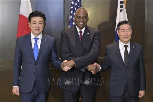 Đối thoại Shangri-La 2024: Mỹ - Nhật - Hàn sẽ tập trận 'Freedom Edge' lần đầu tiên