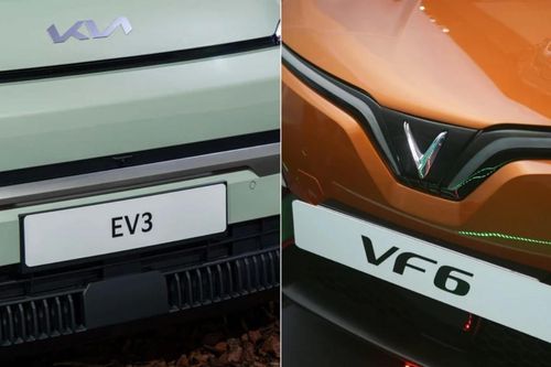So kè Kia EV3 vừa ra mắt với xe điện VinFast VF 6