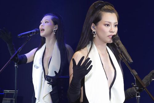 Bùi Lan Hương gây bất ngờ với ca khúc phải... mở miệng khi hát