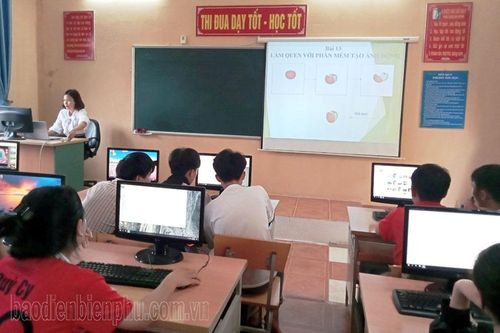 Chuyển đổi số trong giáo dục ở Mường Ảng