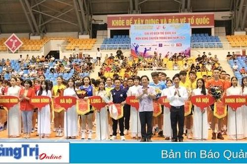 Khai mạc Giải Vô địch trẻ quốc gia môn bóng chuyền trong nhà năm 2024