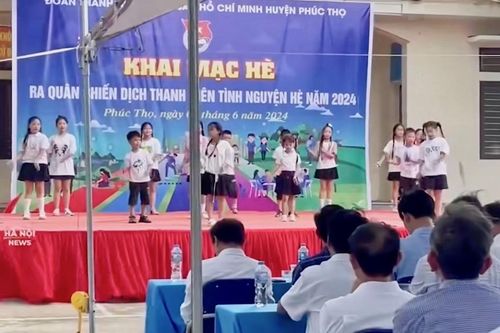 Huyện Phúc Thọ: sập mảng tường nhà văn hóa khiến 6 học sinh bị thương