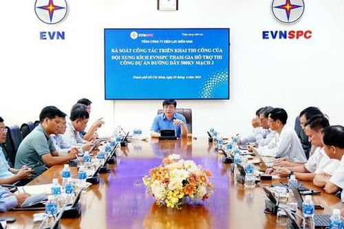 EVNSPC: Triển khai các giải pháp hỗ trợ thi công Dự án đường dây 500 kV mạch 3