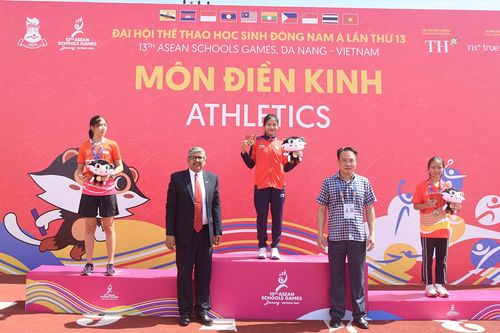Điền kinh Việt Nam giành 5 Huy chương Vàng tại Đại hội Thể thao học sinh Đông Nam Á