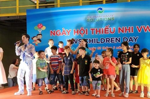 Tết Thiếu nhi, con công nhân viên Công ty VWS đón niềm vui bất ngờ