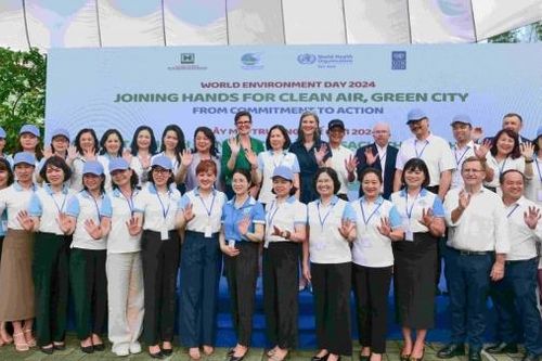 Thúc đẩy giải pháp nâng cao chất lượng không khí vì một Hà Nội xanh nhân Ngày Môi trường thế giới