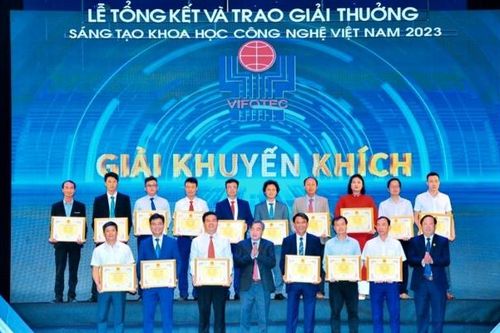 Hai công trình khoa học công nghệ của PV GAS được trao Giải thưởng VIFOTEC 2023