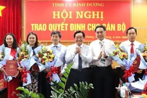 Bình Dương, Bình Phước bổ nhiệm nhiều vị trí lãnh đạo quan trọng
