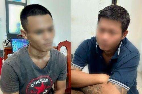 Tạm giữ hình sự hai đối tượng cướp giật tài sản