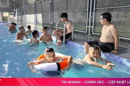 Lớp học bơi 0 đồng cho trẻ em nghèo ở Can Lộc