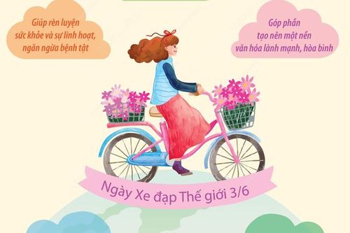 Ngày Xe đạp Thế giới 3/6: Những hữu ích của việc đạp xe