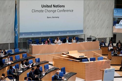 Biểu tình phản đối xung đột Gaza gây gián đoạn phiên họp chuẩn bị cho COP29