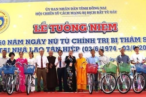 Đồng Nai: Tổ chức Lễ tưởng niệm 50 năm Ngày nữ tù chính trị bị thảm sát ở Nhà lao Tân Hiệp