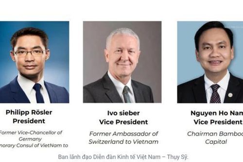 Sắp diễn ra Diễn đàn kinh tế Thụy Sĩ-Việt Nam 2024