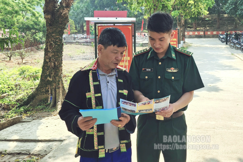 Đồn Biên phòng Ba Sơn chú trọng tuyên truyền, vận động người dân bảo vệ biên giới quốc gia