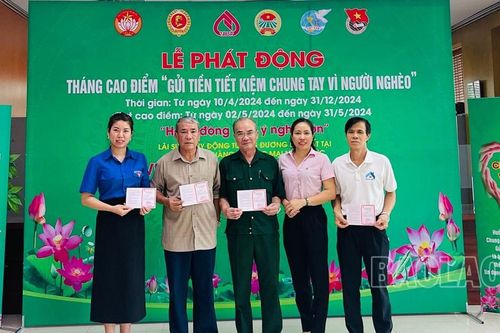 Hơn 38,5 tỷ đồng 'gửi tiền tiết kiệm chung tay vì người nghèo'