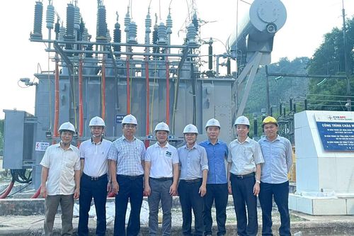 Đóng điện Dự án nâng công suất máy biến áp T2 Trạm biến áp 110kV Sơn Dương