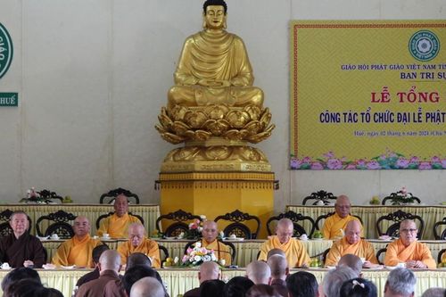 Thừa Thiên Huế: Hội nghị tổng kết công tác tổ chức Đại lễ Phật đản Phật lịch 2568