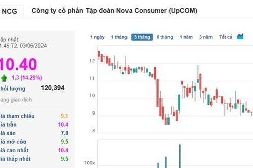 Cổ phiếu 'họ Nova' gây chú ý
