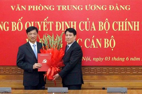 Bổ nhiệm Thượng tướng Nguyễn Duy Ngọc giữ chức Chánh Văn phòng Trung ương Đảng