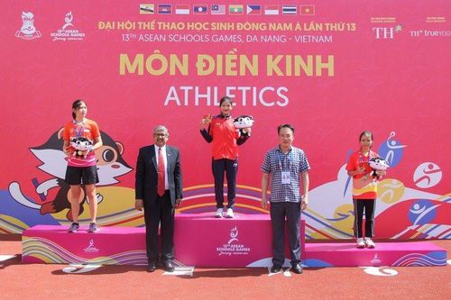 Điền kinh Việt Nam giành 4 HCV tại ASEAN Schools Games 2024