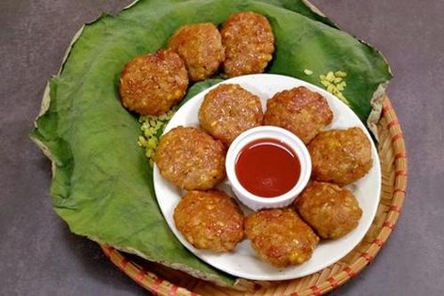 Chả cốm lá sen thơm ngon cho bữa cơm cuối tuần