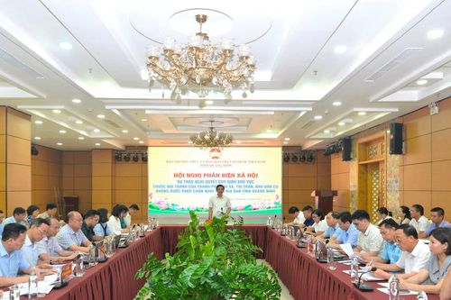 Quảng Ninh: Tham gia ý kiến vào dự thảo nghị quyết quy định khu vực không được phép chăn nuôi