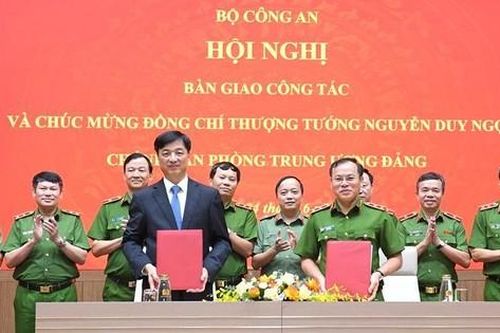 Bộ Công an tổ chức Hội nghị bàn giao công tác đối với Thượng tướng Nguyễn Duy Ngọc