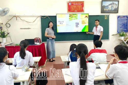 Hiệu quả chuyển đổi số ở một trường học tại Nam Định