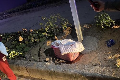 Bé gái 1 ngày tuổi bị bỏ rơi ở ven đường, dây rốn còn chưa cắt hết