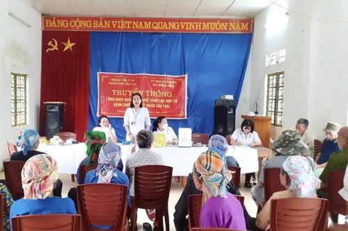 Khởi động Chiến dịch truyền thông lồng ghép cung cấp dịch vụ khám sức khỏe cho người cao tuổi