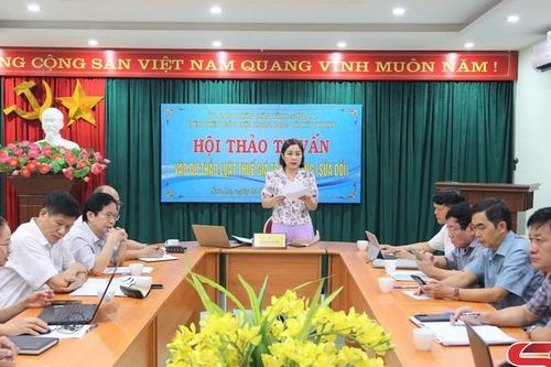 Hội thảo tư vấn tham gia ý kiến vào Dự thảo Luật Thuế giá trị gia tăng (sửa đổi)