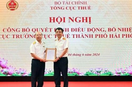 Ông Nguyễn Tiến Trường làm Cục trưởng Cục Thuế Hải Phòng