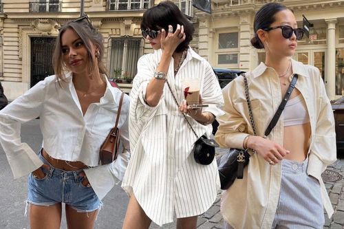 Cách đơn giản biến chiếc áo sơ mi thanh lịch trở nên quyến rũ
