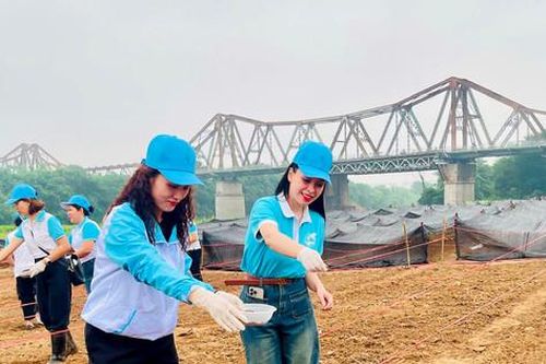 Ba Đình: Phụ nữ ra quân phủ xanh bờ vở sông Hồng
