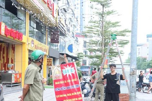 Gia Lâm: Ra quân bảo đảm trật tự đô thị, trật tự công cộng