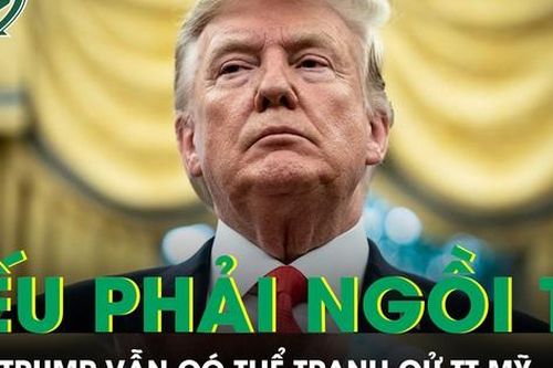 Ông Donald Trump vẫn có thể tranh cử Tổng thống Mỹ và tự ân xá cho mình nếu bị ngồi tù