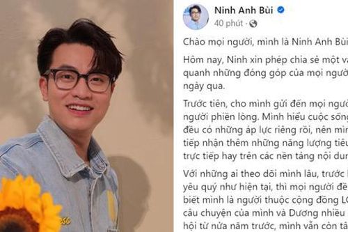 Ninh Anh Bùi xin lỗi vì ồn ào 'gien normal', Vnet khen ngợi cách xử lý tinh tế