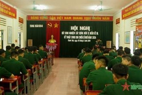 Trung đoàn 48 xây dựng đơn vị điểm về huấn luyện kỹ thuật chiến đấu bộ binh cho chiến sĩ mới