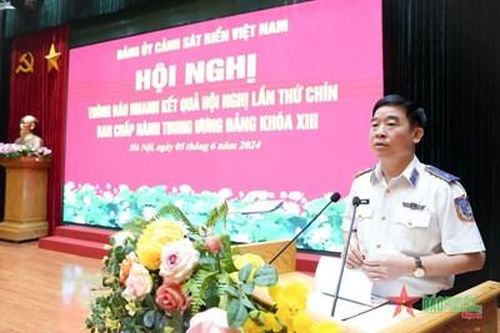 Đảng ủy Cảnh sát biển Việt Nam thông báo nhanh kết quả Hội nghị lần thứ 9 Ban Chấp hành Trung ương Đảng khóa XIII