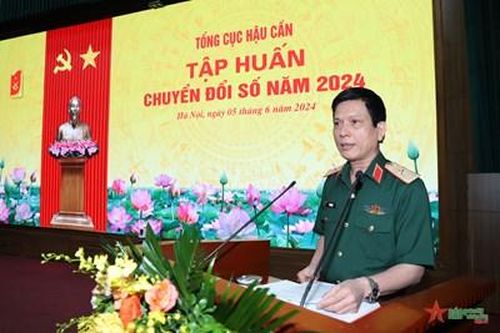 Tổng cục Hậu cần tổ chức tập huấn chuyển đổi số năm 2024